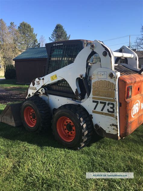 2001 773 bobcat skid steer loader|bobcat 773 skid steer specs.